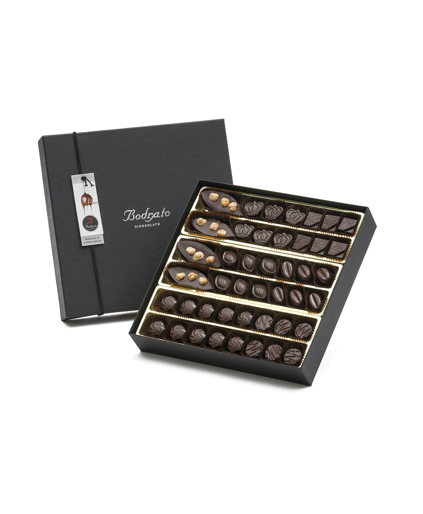 Vendita online Scatole regalo cioccolatini Bodrato - Novi Ligure - Alessandria. Shop on line Cioccolatini e Praline Bodrato in e