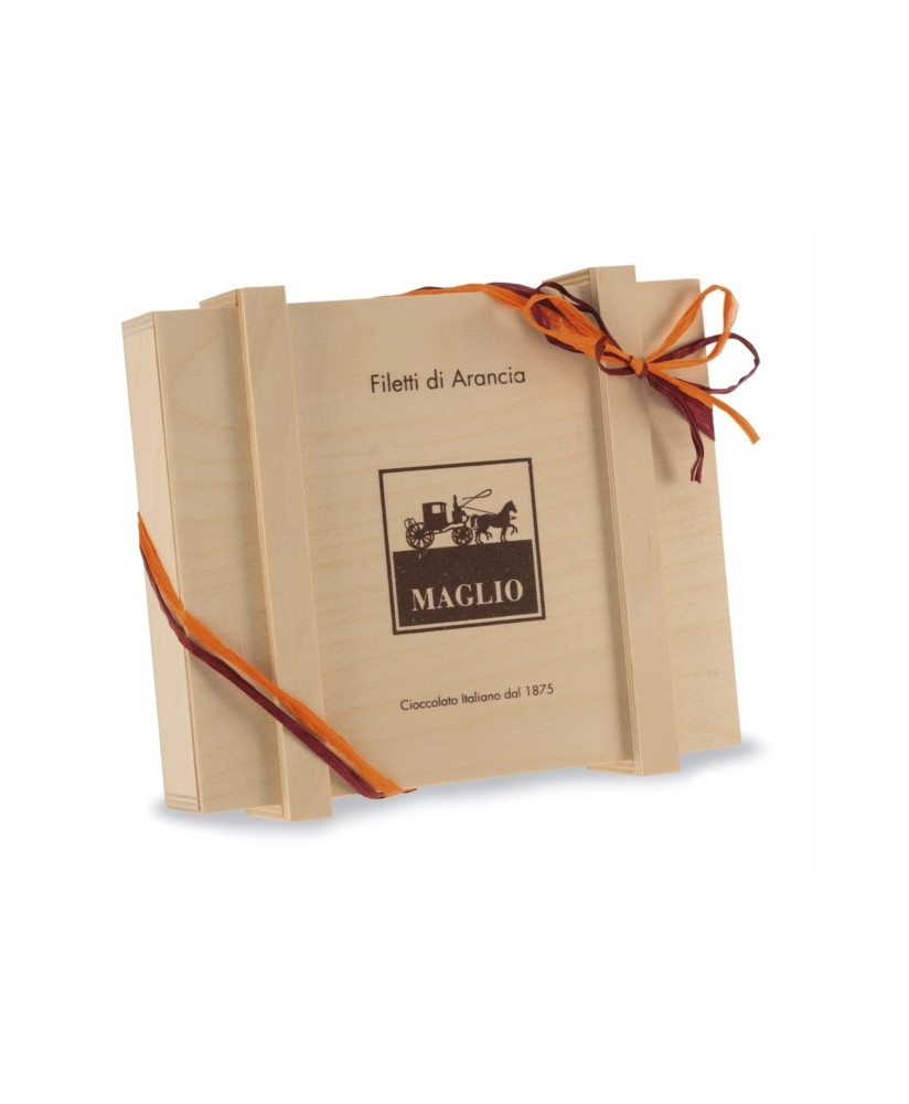 Online sales orange covered of italian chocolate Maglio, dried oranges stuffed with chocolate. Best price packages of dried frui