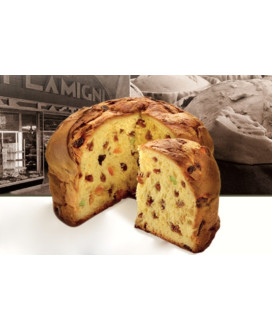 Flamigni - Panettone Classic - Santa Claus Metal Tray -  750g