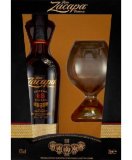 vendita online zacapa 23 anni con bicchire rum invecchiato shop on line rhum del guatemala sud america miglior prezzo