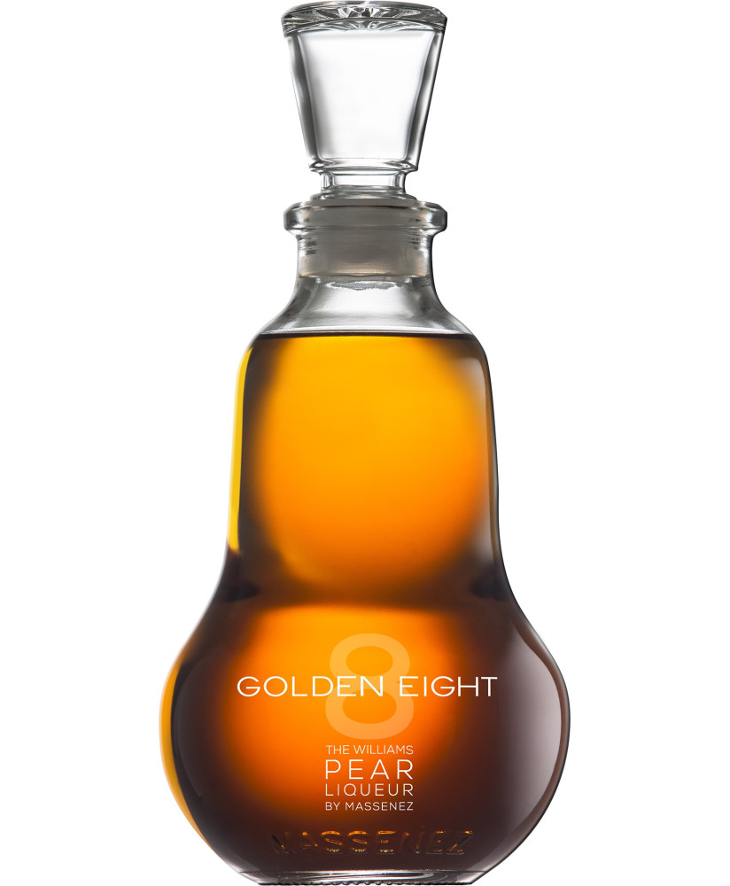 Shop online brandy pears Golden Eight The Williams Liqueur By Massanez. Pear-shaped bottle