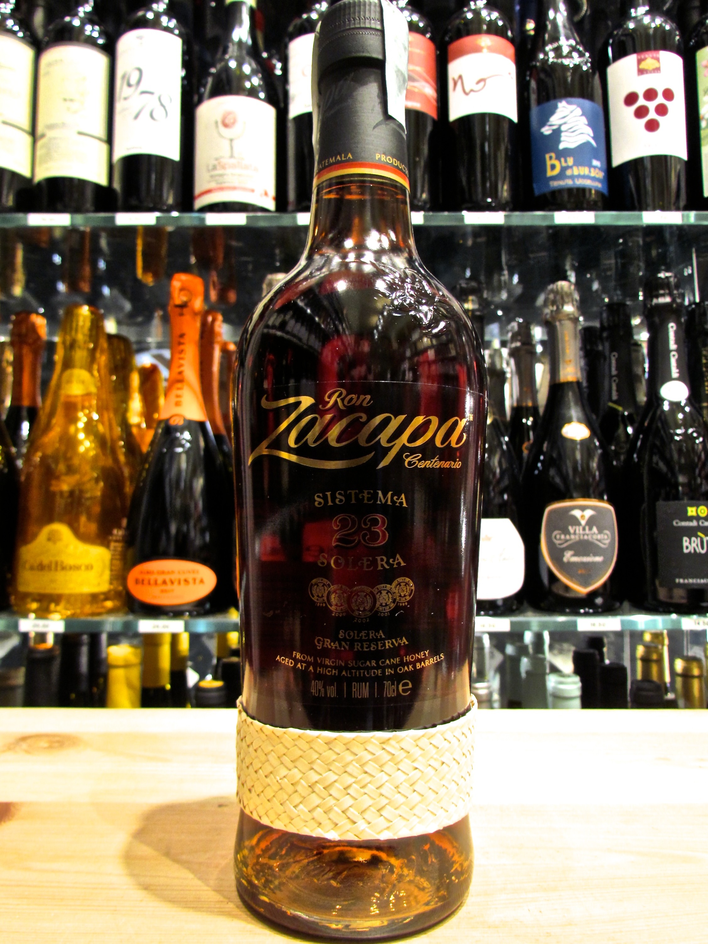 Shop online rum Zacapa 23 years solera gran reserva best price online, 70cl  non-cartoned product. Online rhum sales