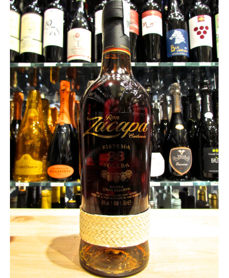 Vendita online rum Zacapa 23 anni solera gran reserva miglior prezzo online, 70cl prodotto non astucciato. Shop on-line rhum