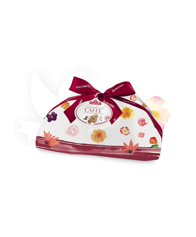 Online sales Italian Easter Cake "Colomba" Albertengo Coffee craft. Buy Italy product handmade pastries, safe shipping