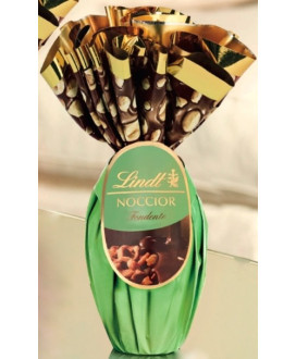 Vendita online uova di Pasqua Lindt Noccior, Piccolo Mignon da 70g. Shop on line uova di Pasqua piccole di finissimo cioccolato 