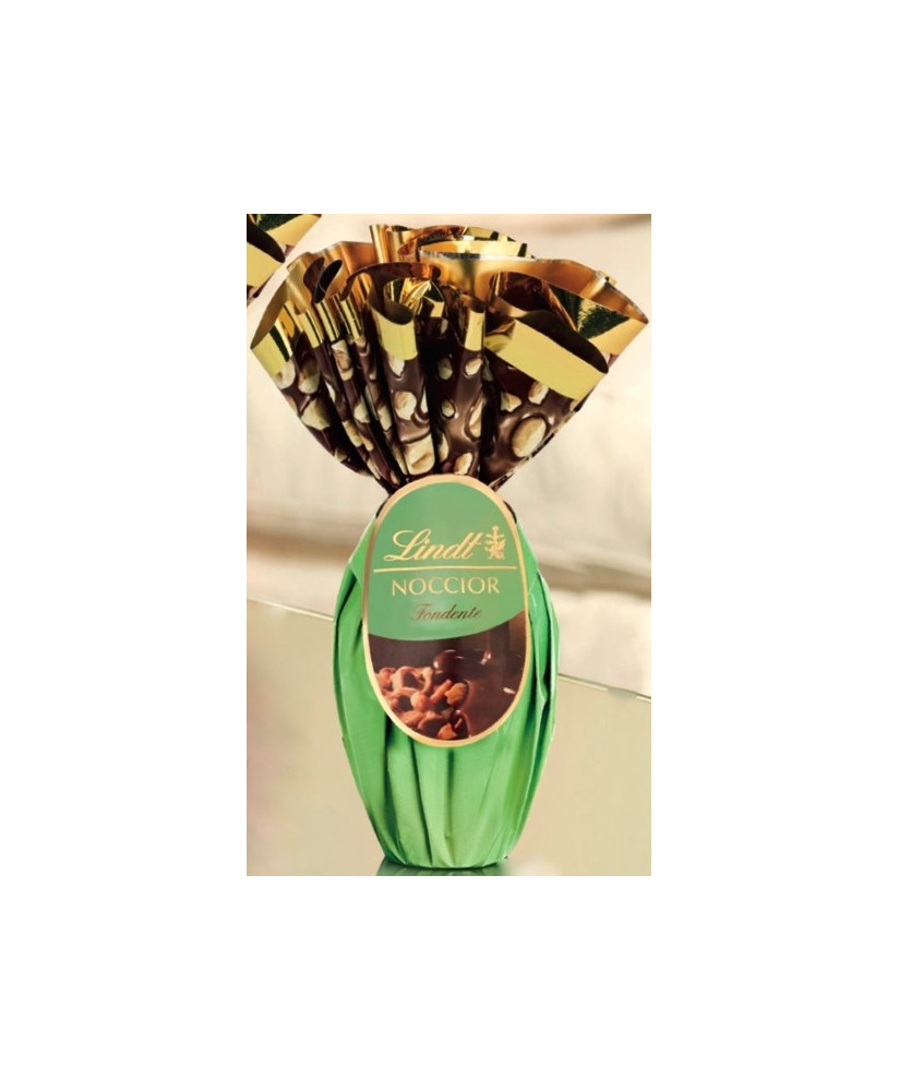 Vendita online uova di Pasqua Lindt Noccior, Piccolo Mignon da 70g. Shop on line uova di Pasqua piccole di finissimo cioccolato 