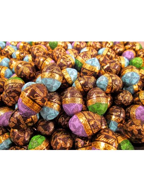 Lindt - Dark Chocolate - Assorted Eggs - 1000g 