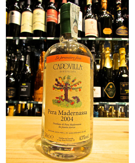 Vendita online distillato di frutta Capovilla Pera Madernassa edizione limitata 70° Anniversario Velier. Miglior prezzo