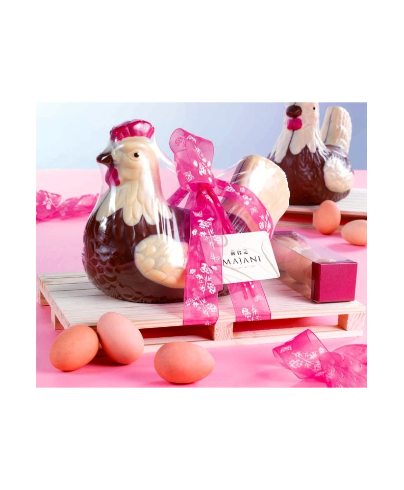 Vendita online Gallina di cioccolato al latte Caffarel con sorpresa. Shop on line Galline di cioccolato al latte Caffarel. Migli