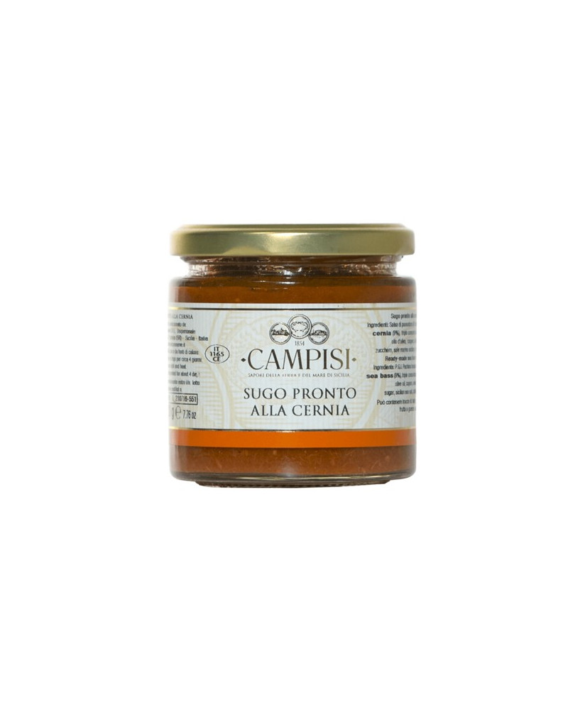 Campisi - Sugo Pronto alla Cernia - 220g