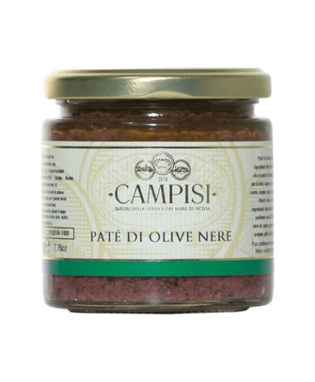 Campisi - Patè di Olive Nere - 220g