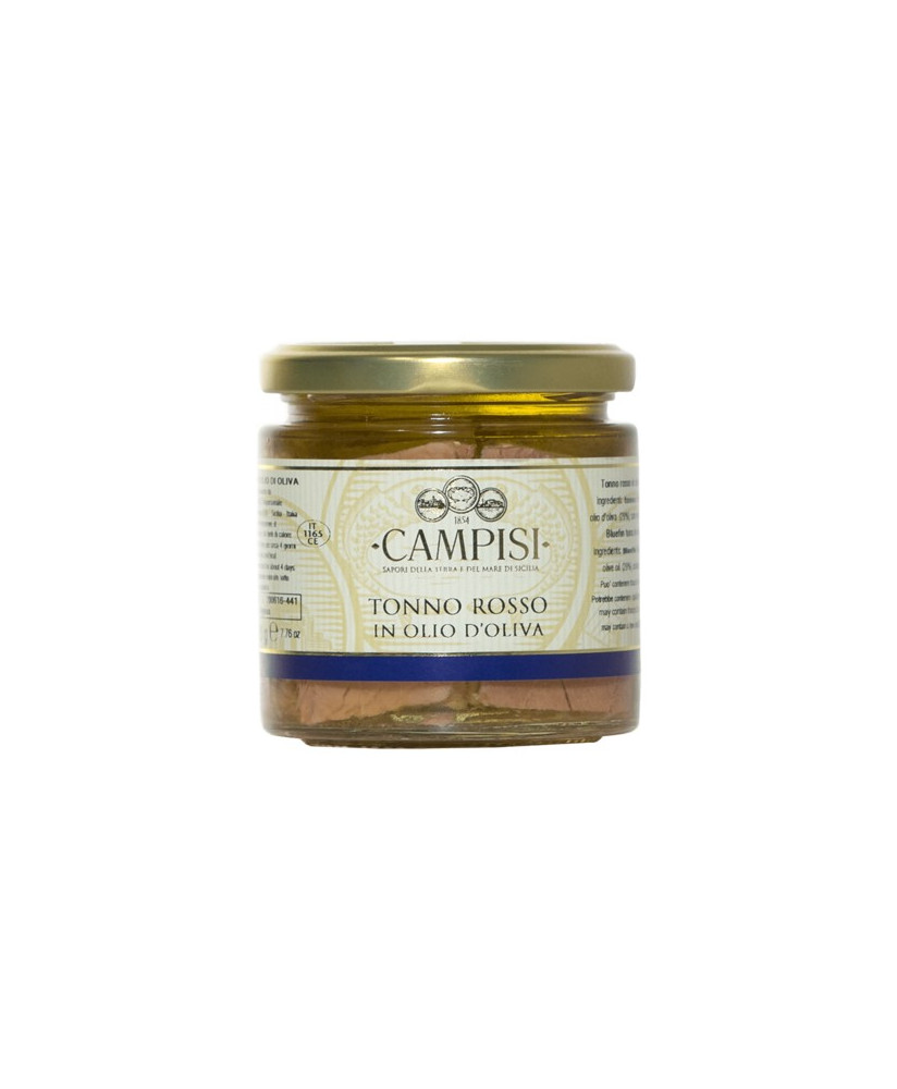 Vendita online conserve Campisi. Shop on line tonno sott'olio, pate' di ricciola, bottarga siciliana Campisi, Marzamemi, Pakino