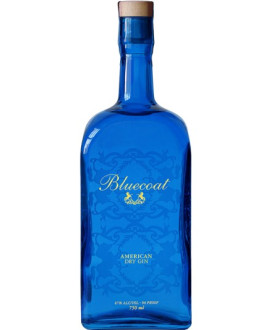 Vendita online Gin Bluecoat prodotto in America con l'utilizzo di bacche di ginepro esclusive. Shop Online american dry Gin