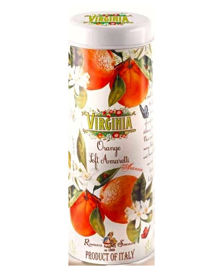 Virginia - Amaretti Soffici all'Arancia - 140g