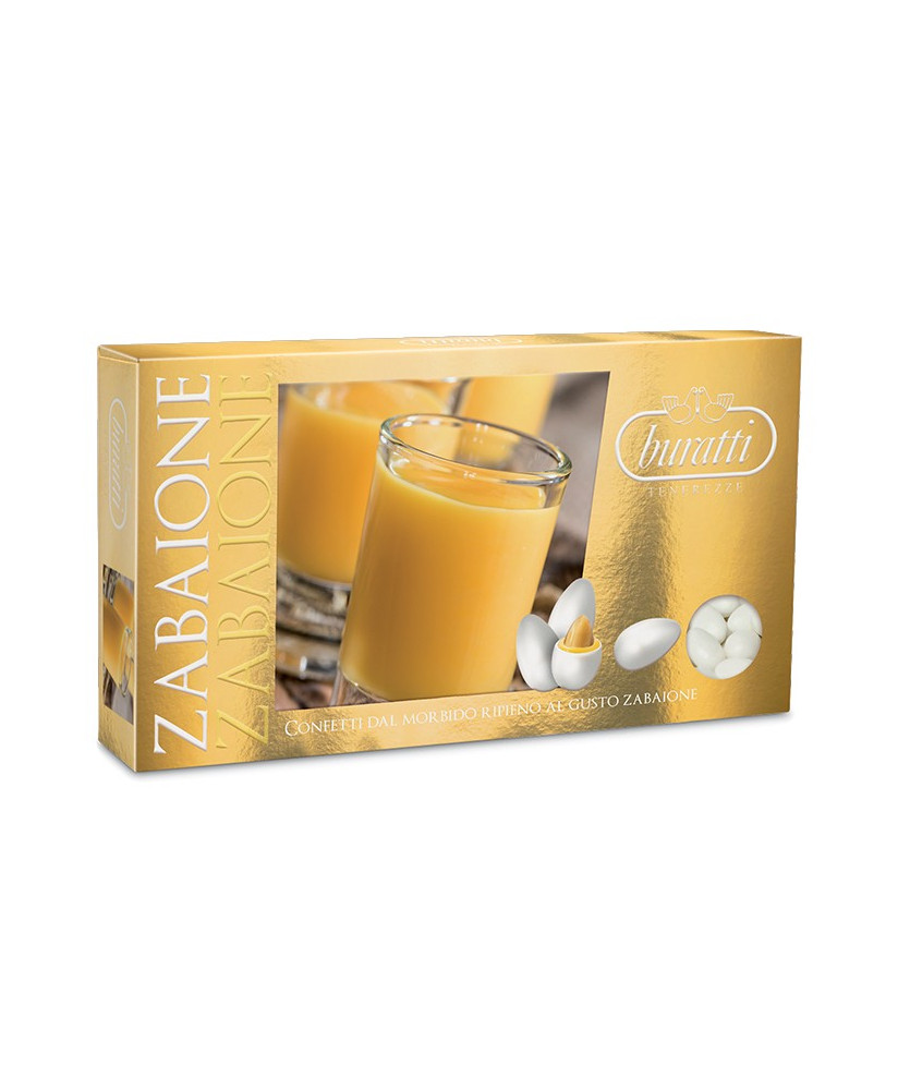Buratti Italian Sugared Almonds Tenerezze online sales. Buy online assorted dragees pear and Eggnoc taste