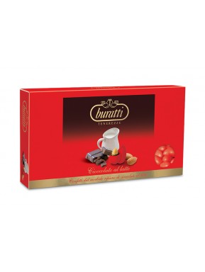 Buratti - Confetti Cioccolato al Latte - Rossi -1000g