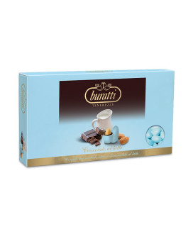 Buratti - Sugared Almonds - Milk Chocolate - Light Blue - 1000g