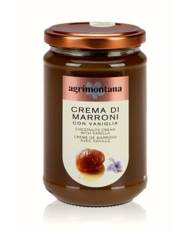 Vendita online Crema di Marroni con Vaniglia Agrimontana. Shop on line e miglior prezzo marmellata di castagne italiana di produ
