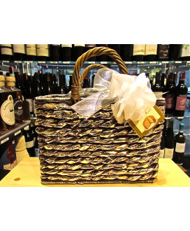 Vendita online panettone Flamigni Classico Glassato confezionato con portariviste. Shop on-line panettoni artigianali, dolce da 