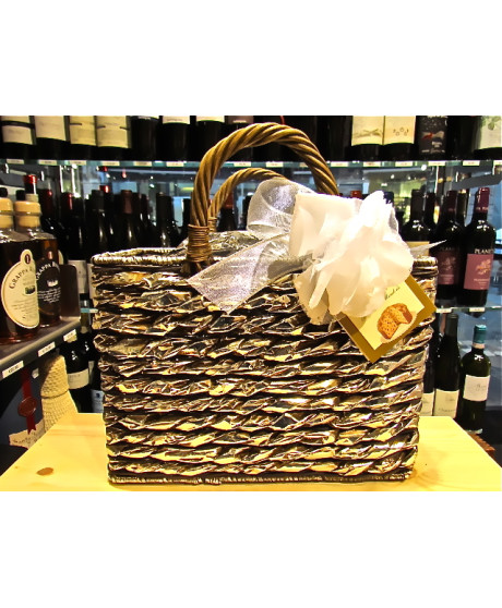 Vendita online panettone Flamigni Classico Glassato confezionato con portariviste. Shop on-line panettoni artigianali, dolce da 