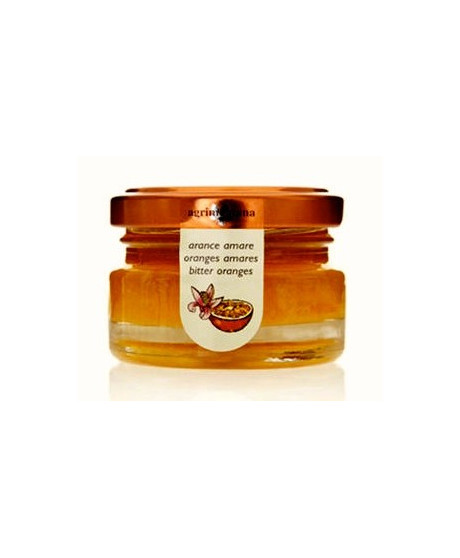 Vendita online Marmellata di Arance Amare con scorza Agrimontana in vasetti mignon. Shop on line e miglior prezzo marmellate ita