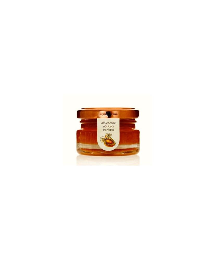 Vendita online Confettura Extra di Albicocche Agrimontana in vasettini di vetro mignon. Shop on line e miglior prezzo marmellate