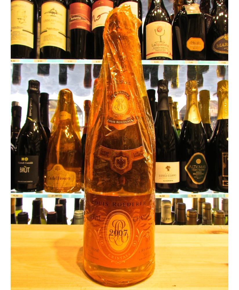 Vendita online cristal rose 2007 Louis Roederer on-line shop vini francesi on line miglior prezzo prodotti di qualità enoteca