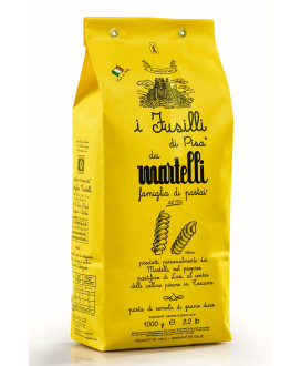 Shop online italian pasta handmade Martelli. Sales online Fusilli Martelli Tuscany quality product best price on-line.