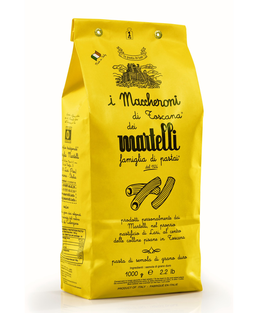 Vendita online pasta artigianale Martelli. Shop on line Maccheroni Martelli di Lari, Pisa, miglior prezzo on-line pasta toscana