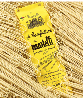 Vendita online pasta artigianale Martelli. Shop on line spaghettini Martelli di Lari, Pisa, miglior prezzo on-line pasta toscana