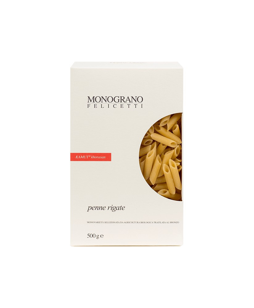 Online sales Felicetti pasta biological kamut khorasan. Shop online Felicetti pasta factory Monograno of organic semolina kamut.