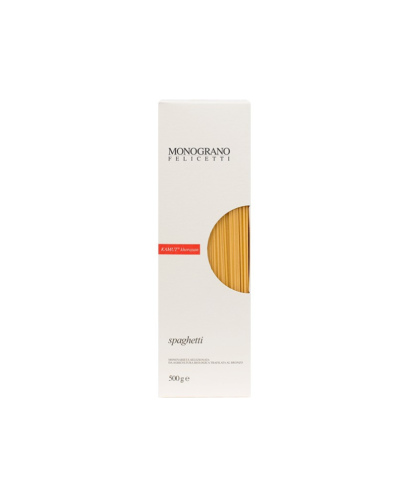 Online sales Felicetti pasta biological kamut khorasan. Shop online Felicetti pasta factory Monograno of organic semolina kamut.