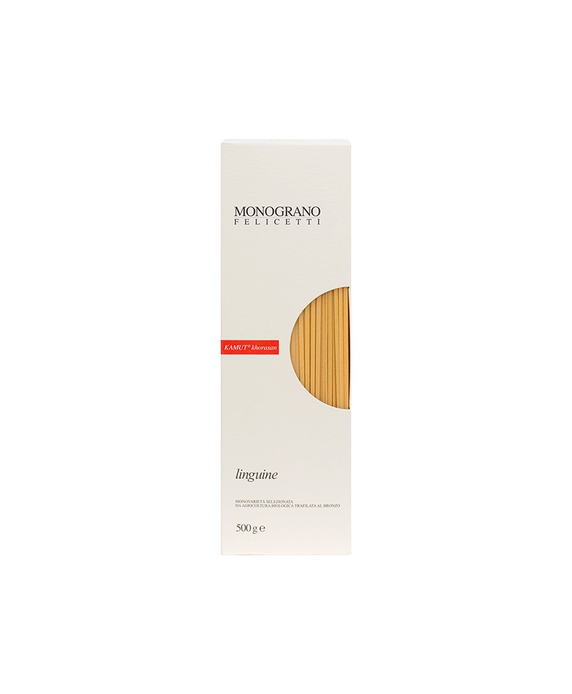 Online sales Felicetti pasta biological kamut khorasan. Shop online Felicetti pasta factory Monograno of organic semolina kamut.