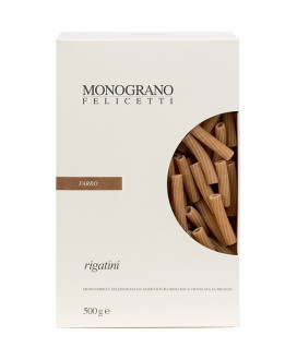Online sales Felicetti pasta biological ORGANIC EMMER WHEAT. Shop online Felicetti pasta factory Monograno of organic semolina s