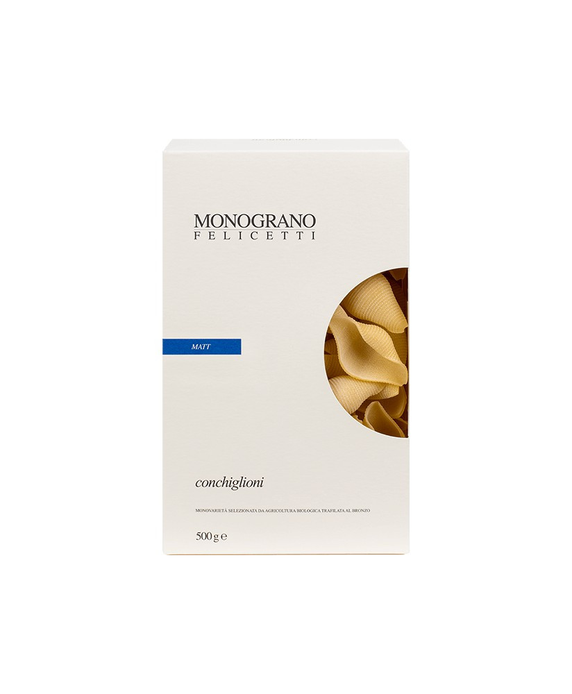 Online sales Felicetti pasta biological bronze drawn. Shop online Felicetti pasta factory Monograno of organic durum wheat semol