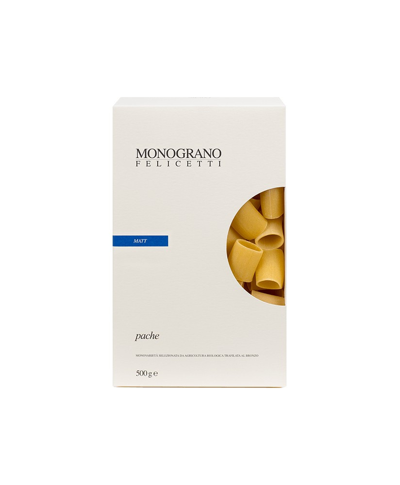 Vendita online Conchiglioni Felicetti biologici di semola di grano duro MONOGRANO MATT trafilata al bronzo. Shop on line pastifi