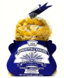 Vendita online pasta Benedetto Cavalieri orecchiette. Pastificio artigianale di maglie pugliese. Shop on line pasta Cavalieri