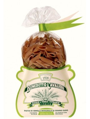 Pasta Cavalieri - Penne Rigate Whole Wheat Pasta - 500g