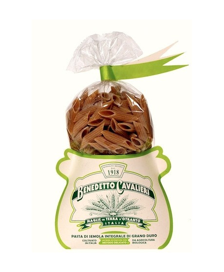 Pasta Cavalieri - Penne Rigate Integrali - 500g.