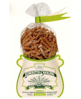 Pasta Cavalieri - Fusilli Whole Wheat Pasta - 500g