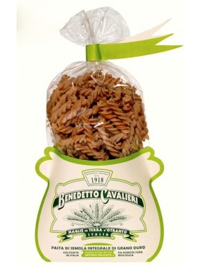Pasta Cavalieri - Fusilli Whole Wheat Pasta - 500g