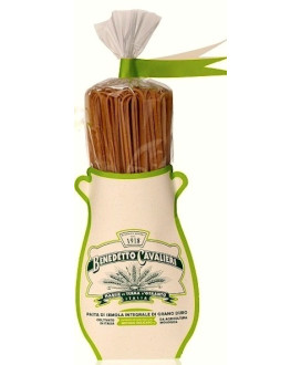 Vendita online pasta Benedetto Cavalieri integrale biologica. Pastificio artigianale. Linguine di semola integrale di grano