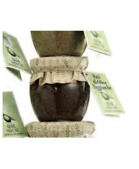 Online sales Paté Taggiasca quality Olive. Shop online Italian Pate' Olive Taggiasche Ligure. Buy Pickles and vinegars under qua