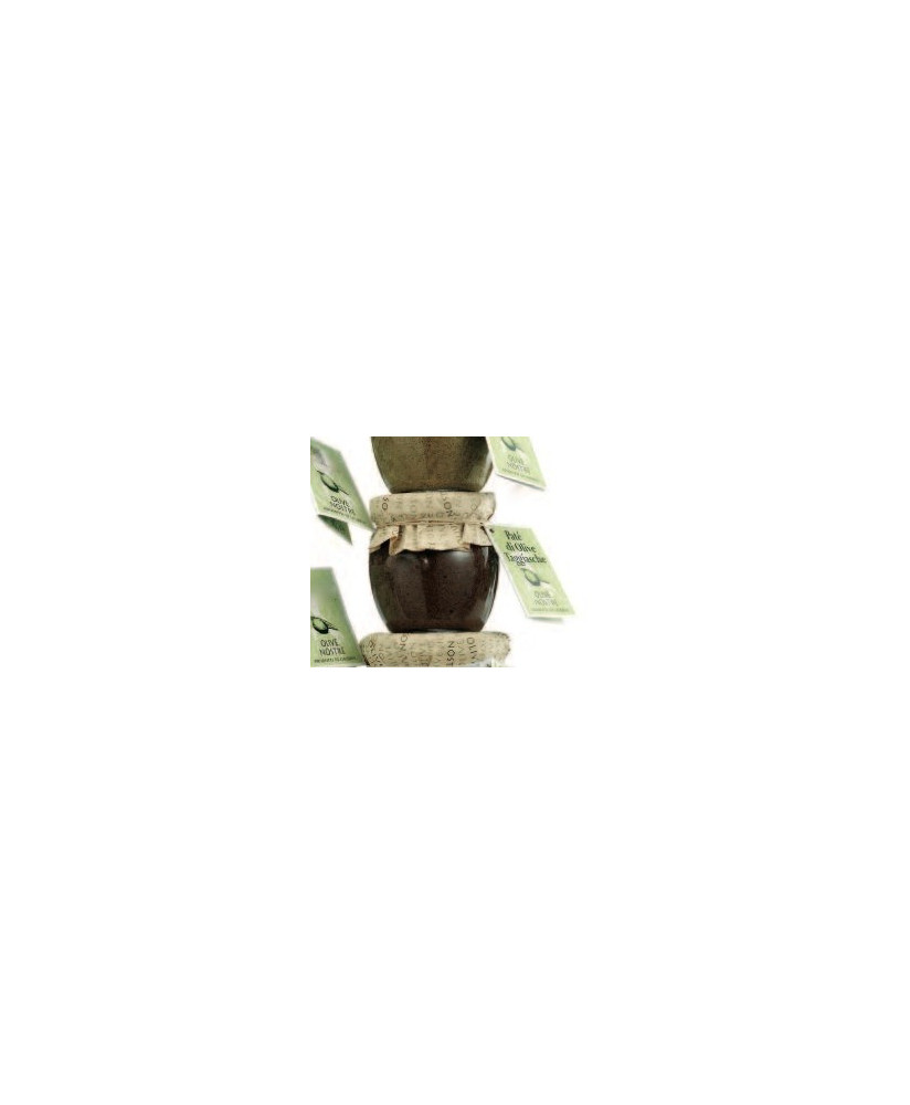 Online sales Paté Taggiasca quality Olive. Shop online Italian Pate' Olive Taggiasche Ligure. Buy Pickles and vinegars under qua