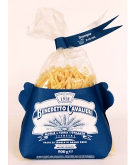 Shop online italian pasta Benedetto Cavalieri Gramigna quality homemade pasta. Pasta handmade. Best quality in italy