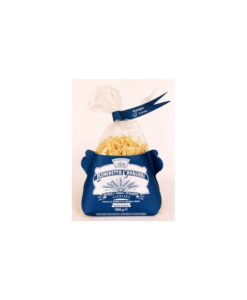 Shop online italian pasta Benedetto Cavalieri Gramigna quality homemade pasta. Pasta handmade. Best quality in italy