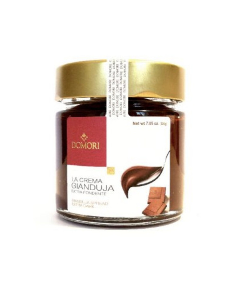 Vendita online Crema Spalmabile Gianduja Extra fondente Domori. Shop on line al minor prezzo creme spalmabili piemontesi Domori