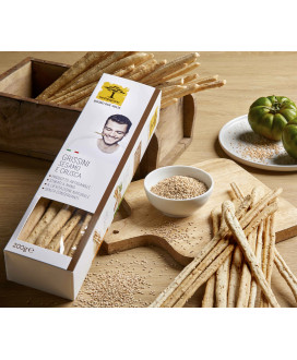Vendita online Grissini di San Patrignano sesamo e crusca, Shop online Grissini Artigianali