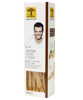 Vendita online Grissini di San Patrignano sesamo e crusca, Shop online Grissini Artigianali