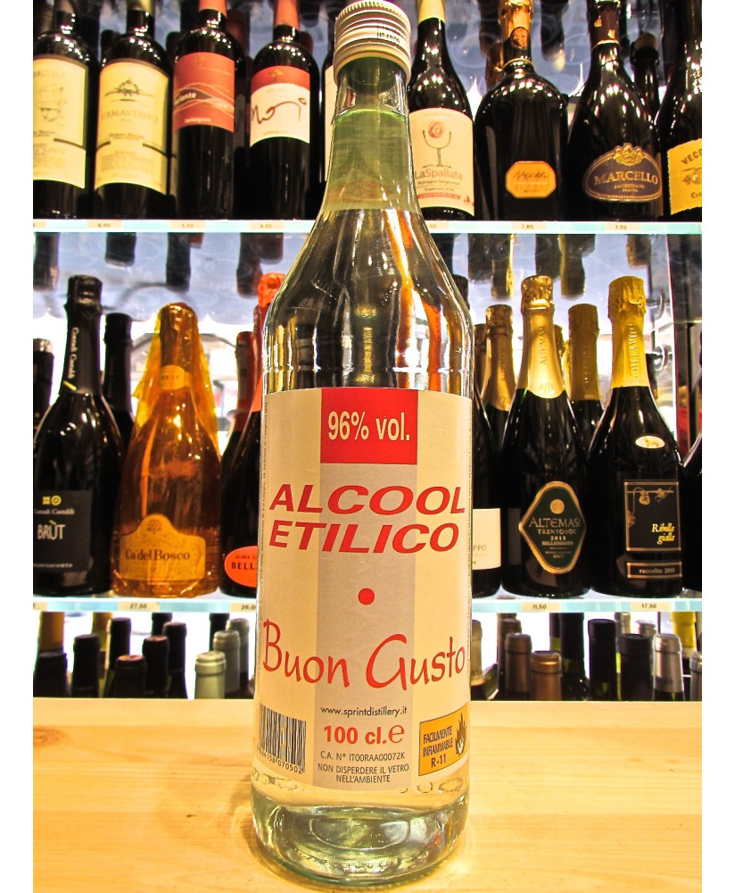 (3 BOTTIGLIE) Buon Gusto - Alcool Etilico 95° - 1 Litro